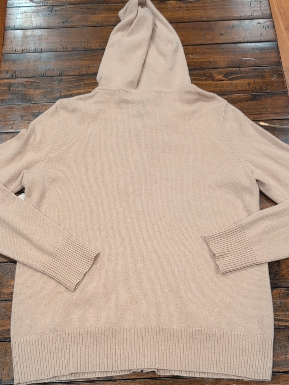 Bloomingdale's Cashmere Full Zip Hoodie C By Bloomingdale's - Picture 6 of 7